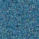 Miyuki seed beads 11/0 - Marine blue lined crystal ab 11-279